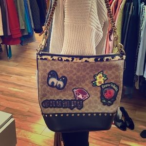 Coach Purse Snow White signature dark fairy tale